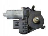 Rear door window regulator with motor