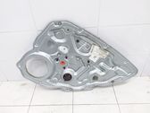 Rear window lifting mechanism without motor