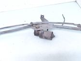 Front wiper linkage and motor