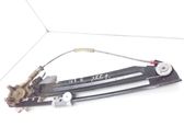 Rear door window regulator with motor