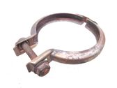 Muffler pipe connector clamp