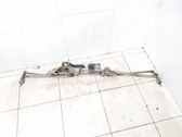 Front wiper linkage and motor