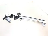 Rear door window regulator with motor