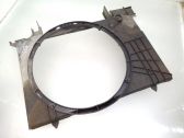 Radiator cooling fan shroud