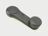 Rear door window winding handle