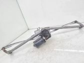 Front wiper linkage and motor