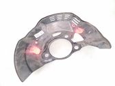 Front brake disc dust cover plate