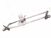 Front wiper linkage and motor