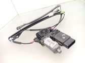 Front door window regulator with motor
