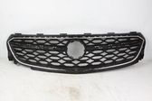 Front bumper upper radiator grill