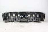 Front bumper upper radiator grill