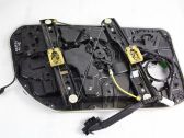 Front window lifting mechanism without motor