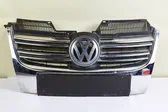 Front bumper upper radiator grill