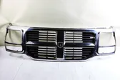 Front bumper upper radiator grill