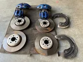 Brake discs and calipers set