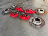 Brake discs and calipers set
