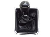 Gear lever shifter trim leather/knob