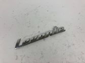 Manufacturers badge/model letters