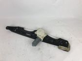 Rear door window regulator with motor