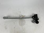 Rear door window regulator with motor