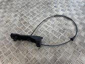 Engine bonnet/hood lock release cable