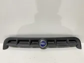 Front bumper upper radiator grill