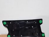 Rear door window regulator with motor