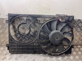 Radiator cooling fan shroud