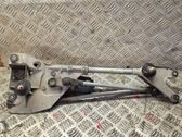 Front wiper linkage and motor
