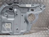 Rear window lifting mechanism without motor