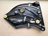 Rear window lifting mechanism without motor