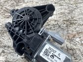 Rear door window regulator with motor