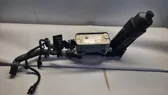 Oil filter mounting bracket
