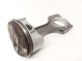 Piston with connecting rod