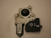 Rear door window regulator with motor
