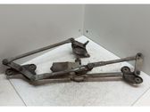 Front wiper linkage and motor