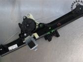 Rear door window regulator with motor