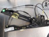 Front window lifting mechanism without motor