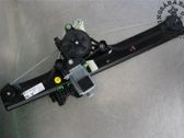 Rear door window regulator with motor