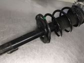 Amortiguador delantero con muelle espiral