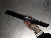 Rear glass trim