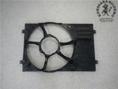 Radiator cooling fan shroud
