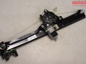 Front door window regulator with motor