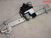 Front door window regulator with motor