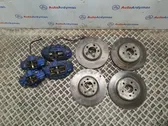 Brake discs and calipers set