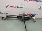 Front wiper linkage and motor