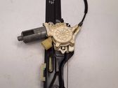 Rear door window regulator with motor