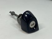 Front door lock (next to the handle)