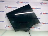 Rear door window glass