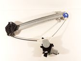 Front door window regulator with motor